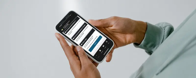 A screenshot of the community section of the Eventlink® app